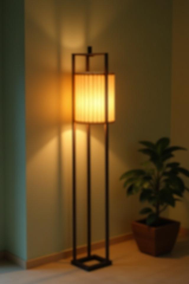 和モダンな空間に合うミニマリストなフロアランプ